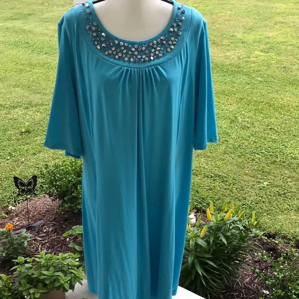 1X Susan Graver Women’s Tunic Dress